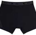 Pair of Thieves EDK Performance Boxer Briefs for Men, 3-Pack Ultra Soft, Breathable, 4-Way Stretch & No-Chafe Seams, Medium, (Midnight Black)