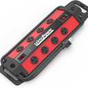 Metal Workshop Surge Protector Power Strip with 2 USB Ports - 8 Spaced Outlets, 500J Surge & Overload Protection, 4FT 14AWG Cord, Rugged Metal Housing, 125V/15A/1875W, Ideal for Indoor Workshop