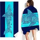 Personalized Beach Towels for Kids Adults, Personalized Gifts Custom Gifts,Pool Towels Oversized,Big Beach Towels Oversized Extra Large. (B,100X200CM)
