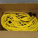 LEDIARY 50FT Construction String Lights, 5 Bulbs 50W 5250LM Work Lights with 5 Medium Base Sockets, Linkable Construction Lights, Weatherproof Commercial-Grade Temporary Lighting