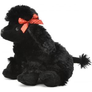 Unipak 2511SBK Lazeez Jr. Black Poodle, 8-inch Height, Black