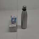 Diversion Safe Water Bottle - Stainless Steel Bottle Safe Box with Hidden Compartment for Cards, Keys, Cash, and Valuables - Insulated Bottle for Hot and Cold Drinks - 18 Ounces (Silver)