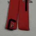 EpiPen Carrying Case, 2 Pack Emergency Medical Bag with Carabiner, Medicine Bag for EpiPens, Asthma Inhaler, Auvi-Q,Eye Drops,Anti-Histamine,Allergy Medication (Red)