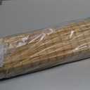 LUCKUP Cordless Bamboo Roman Blinds Shades for Indoor Windows-Blackout Room Darkening Roman Blinds with 6" Valance Cover Enhanced Privacy, 32" W x 64" H (Privacy-carbonized Color)