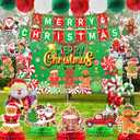 Gingerbread Christmas Decorations: Merry Christmas Decorations Christmas Party Decorations Gingerbread Party Decorations