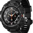 ULTIMAL Bands Compatible with Samsung Galaxy Watch Ultra 47mm band with case for Men, Rugged Sports Case Protective for Galaxy Watch Ultra (2025/2024) Matte Black