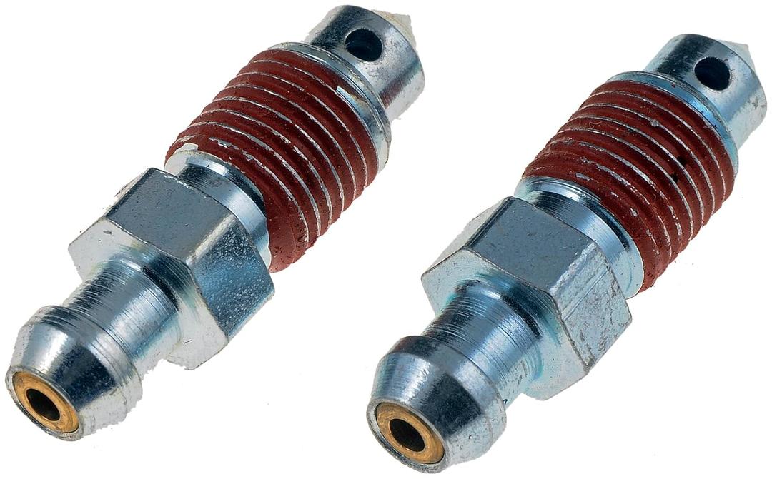 Dorman 12701 Brake Bleeder Screws - Quick Bleeders - 3/8-24 X 1-3/16 In. Compatible with Select Models, 2 Pack