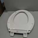 KOHLER 20110-0 Brevia, Slow Close Toilet Seat, Elongated Toilet Seat, Grip-Tight Bumpers Quick-Attach Hardware, White