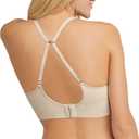 Maidenform Women's Seamless Lift, Wireless Long-Line Convertible Tank-Style Bralette, Sandshell, Small