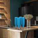 Plastic Bag & Bottle Drying Rack, Multifunctional Wine Decanter Holder, Collapsible Countertop Stand (Small)