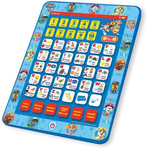LEXiBOOK, Paw Patrol, Educational Bilingual English/Spanish Interactive Learning Tablet, Toy to Learn Alphabet, Letters, Numbers, Words, Spelling and Music, Blue, JCPAD002PAi2