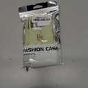 UnnFiko Wallet Case Compatible with iPhone 15 Pro, Cute Light Luxury Bag Design, Purse Flip Card Pouch Cover Soft Silicone Case with Handstrap Long Shoulder Strap (Green, iPhone 15 Pro)