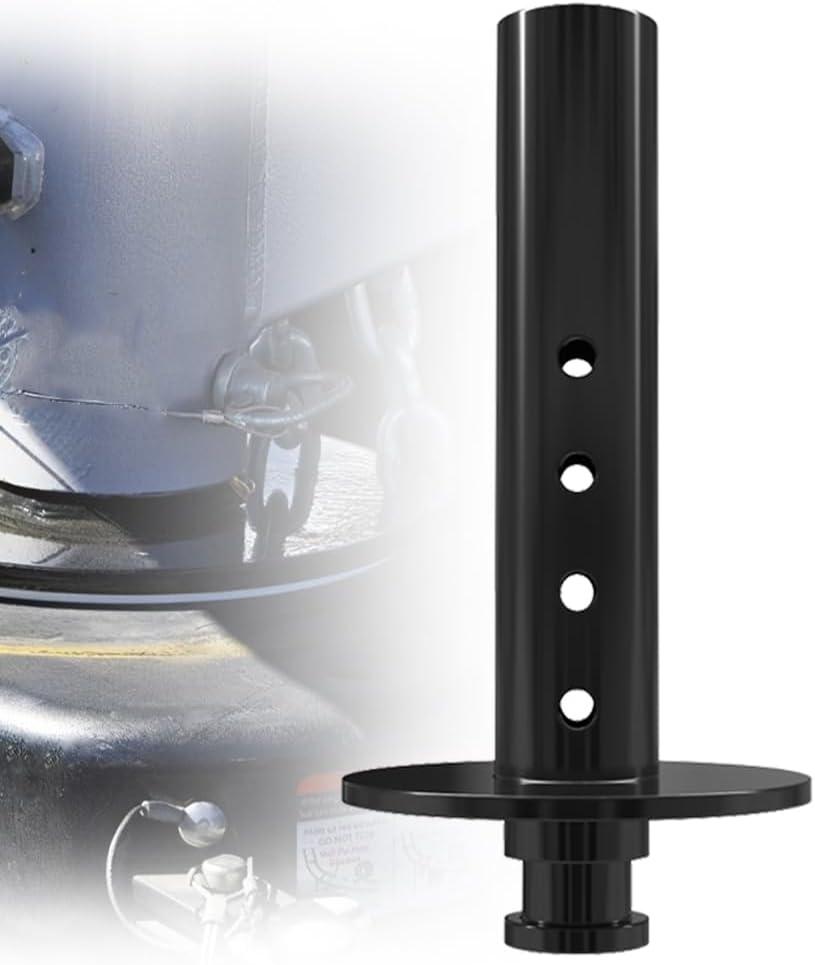 5th Wheel to Gooseneck Adapter Fit for Semi-Tractor with 4" Round Tube
