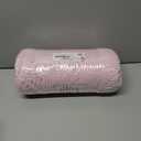 OLANLY Dog Door Mat for Muddy Paws 47x24, Absorbs Moisture and Dirt, Absorbent Non-Slip Washable Doormat, Quick Dry Chenille Mud Mat for Dogs, Entry Indoor Entryway Carpet for Inside Floor, Pink