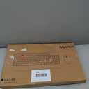 MEETION Wireless Keyboard and Mouse, Full-Sized Cordless Keyboard, 2.4G Wireless, Purple, for PC/Computer/Laptop/Windows/Mac