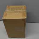 Braxio Indoor Christmas Decorations Resin Gingerbread House with LED Light - Traditional Cottage & Church Christmas Village Collectible Figurines, 5.0 x 5.0 x 8.25 Inch, Pink