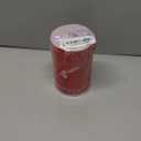 LEREATI Satin Bias Tape Double Fold 1 Inch x 55 Yards, Bias Tape for Sewing, Polyester Quilt Binding Tape, Piping Trim Fabric Tape for Hemming, Seaming, DIY Crafts (Red)