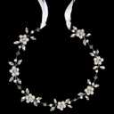 Flower Girl Headpiece for Wedding, First Communion, Bridal, Hair Accessories for Party, Birthday (F13)