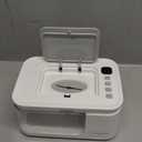 Baby Wipe Warmer Baby Wet Wipes Dispenser, Cozygrow Diaper Wipe Warmer with LED Light & Transparent Viewing Window, Adjustable 95-131, 1.5 Meter Plug Cord