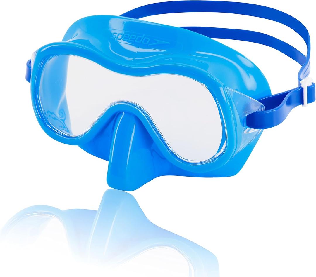 Speedo Kids' Adventure Swim Mask (One Size, Speedo Blue/Clear)
