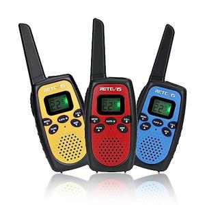 Retevis RT628S Walkie Talkies, RT628 2.0 Newer Version Portable FRS Two-Way Radios, Safe Mode, VOX Hands Free, Birthday Gifts Walkie Talkies for Adults Kids Camping Hiking Adventure (3 PCS)
