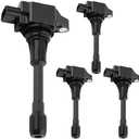 UF549 Ignition Coil Pack 22448ED000 Set of 4 Fit For Nissan Sentra,Altima,Versa,Rogue,Cube,Urvan,NV200,Pathfinder 2007-2015&INFINITI QX60 2014 2015 1.6L 1.8L 2.0L 2.5L L4