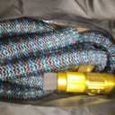 50 ft Expandable Garden Hose - Superior Strength 3750D - 4 -Layer Latex Core - Expanding Water hoses - Extra Strong Brass Connectors/Storage Bag