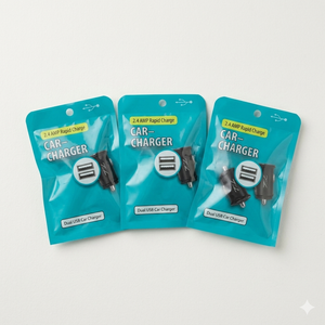 2.4AMP Rapid Charge Car Charger 3Pcs