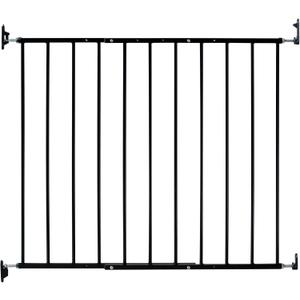 KidCo G2001 Safeway Top of Stairs Gate (Black)