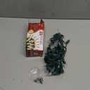 Clear Warm White Christmas Tree Lights - 6.3 ft String of 35 Incandescent Mini Bulbs Multifunctional Lighting Modes, for Decorative, Bedroom, Outdoor, Xmas Twinkle Lights with Green Wire Total 6.6 ft