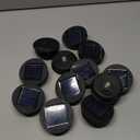 Jeyiour 12 Pack Solar Light Replacement Tops Replacement Solar Light Parts Waterproof LED Panel Lantern Lid Outdoor Top Kit for Hanging Lanterns Patio Decor(3.15 in)