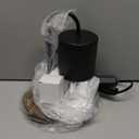 Candle Warmer Lamp with Timer and Dimmer & Includes 2 Bulbs, Electric Wax Candle Lamp Warmer for Jar Candles, Home Decor Aesthetic, and House Warming Gifts - Black Wood