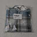OSHKOSH B'GOSH Boys' Long Sleeve Woven Buttonfront Shirt (4T/4A, Navy Plaid)