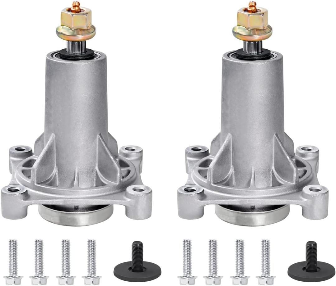 AJANTA INDUSTRIAL187292 192870 532187281 532187292 567253301 587819701 587125401 Compatible with Husqvarna yth22v46 yth24v48 Spindle 187292 Mandrel Assembly Fits 42" 46" 48" 54" (Pack 2)