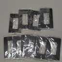 MORNING GROUP Matte Finish Single Decorator Switch Cover, 1-Gang Screwless Wall Plate, 4.53" H x 2.75" L, Polycarbonate Thermoplastic, UL Listed, Black, 10 Pack