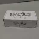 Dual Band WiFi Extender  1200Mbps WiFi Range Booster, 105-Device Support, Easy Setup,WiFi Booster with 4 Directional Antennas (12880 Sq.ft Coverage) and Ethernet Port, EasyMesh