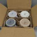 famiware Nebula 4 Pieces Coffee Mug, 14 oz Catering Mugs with Handle for Coffee, Tea, Cocoa, Milk, Multi-color