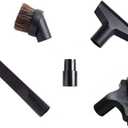 EZ SPARES 5PCS Universal Replacement 32mm&35mm Vacuum Cleaner Accessories Horsehair Brush Kit for 1 1/4 inch 1 3/8 inch Crevices Tool Kit
