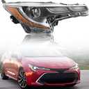 munirater Headlight Assembly Replacement for Corolla 2020-2022 SE/XLE/XSE Right Headlamp Passenger Side 8111002S50 TO2503287