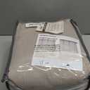 Pinch Pleated Curtains Blackout, Linen Blackout Curtains 72 inches Long 2 Panels Set for Bedroom, Thermal Insulated Pinch Pleated Drapes for Living Room, 40" W x 72" L (Pack of 2), Natural