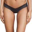 hanky panky, Signature Lace Low Rise Thong, One Size (2-12) (Granite)