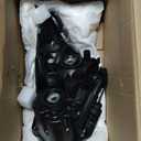 Headlights Assembly Compatible With 2008-2013 Nissan Rogue, 2014-2015 Nissan Rogue Select Chrome Housing Amber Reflector, Halogen Model Replacement head lamp assembly set