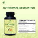 Herbal Capsules with Black Cumin, Turmeric & Black Pepper Extract | Plant-Based Daily Wellness Formula | GMO Free | 500 mg per Capsule, 60 Capsules