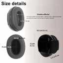 Noise Reduction Ear Muffs, Sound Proof Ear Protection, Earmuffs for Sleeping Noise Cancelling (26in band (22in &lt; Head circumference &lt; 24in), Sponge Pad)