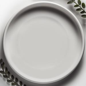 Willowy Matte White Ceramic Pot Saucer - Drainage Tray for 12, 13, 14, 15 Inch Planters + More Sizes (15" (1 Pack))