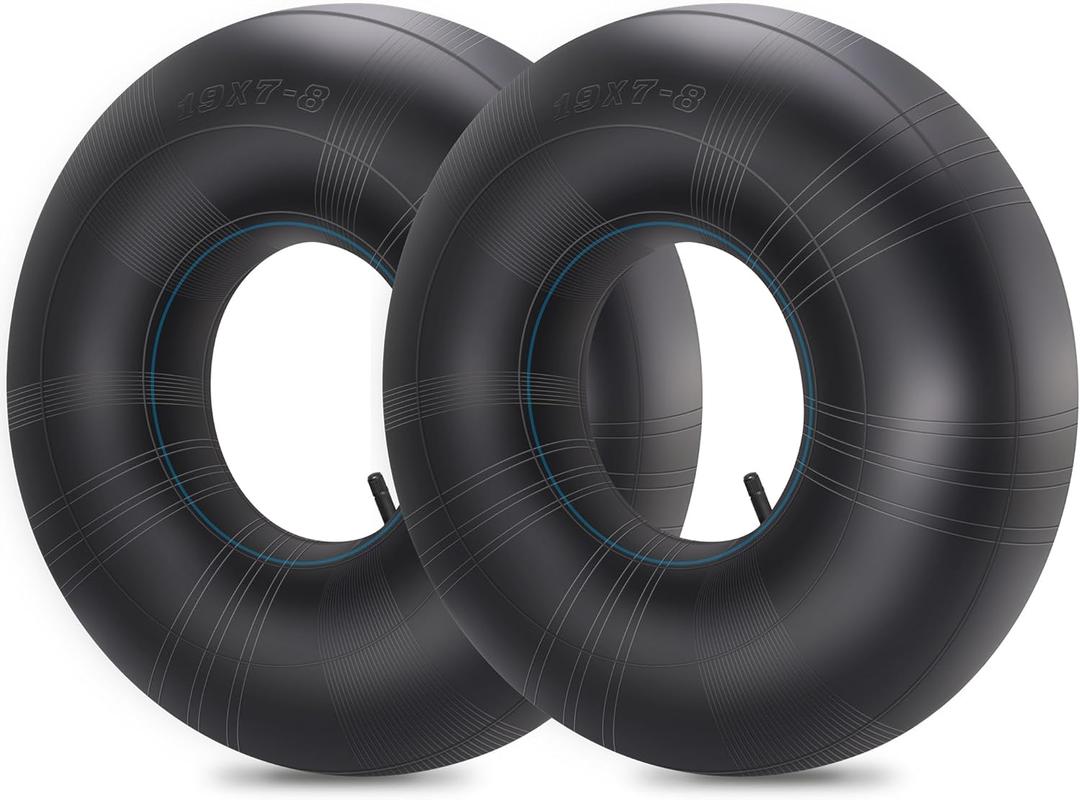 20x8.00-8 20x10x8 Lawn Mower Tire tube Replacement Heavy Duty Inner Tubes with TR13 Straight Valve Stem for Lawn Mowers, Golf Cart, Tractors, Wagons, ATV and More