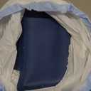 Silicone Large Cat Litter Mat 34" X 22", Cat Mat for Litter Box, Cats Litter Trapping Mat, Non-Slip and Waterproof, Raised Edges, Blue