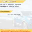 Key Fob Replacement for 2013 2014 2015 2016 Ford Fusion Car Keyless Entry Remote Control, N5F-A08TAA N5FA08TAA, 4 Buttons