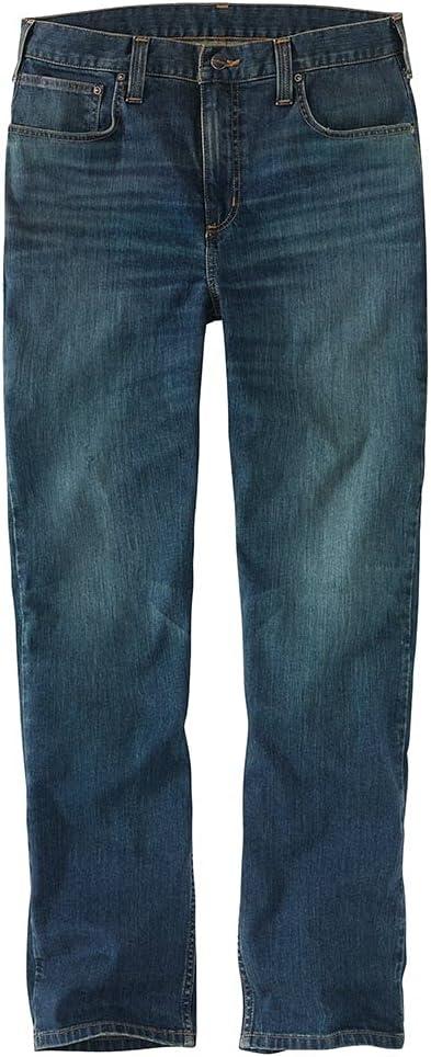 Carhartt Men's Rugged Flex Relaxed Fit Low Rise 5-Pocket Tapered Jean (36W x 32L, Canyon)