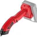 Cordless Power Cutter Fit for Milwaukee 18V Battery for Fabric Leather Carboard Cutter Festival Decoration Hard-Plastic(Battery not included)